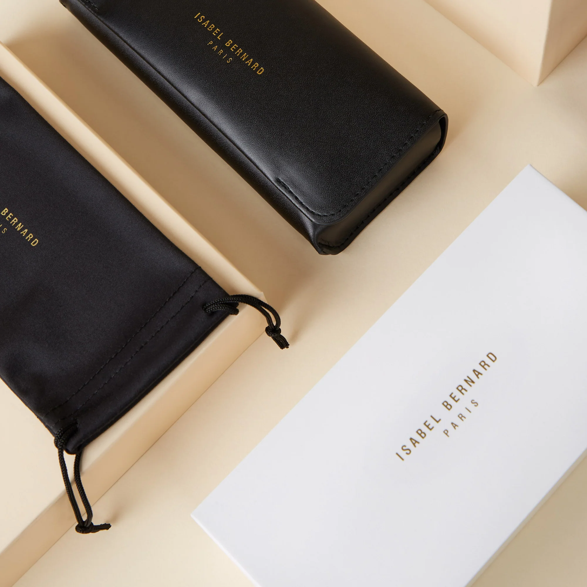 La Villette Ruby gold coloured aviator sunglasses with black lenses - Image 9